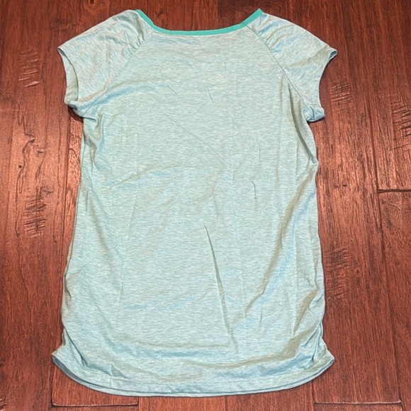XL Juniors Nike DRI FIT Light Blue Athletic Top - Picture 6 of 8